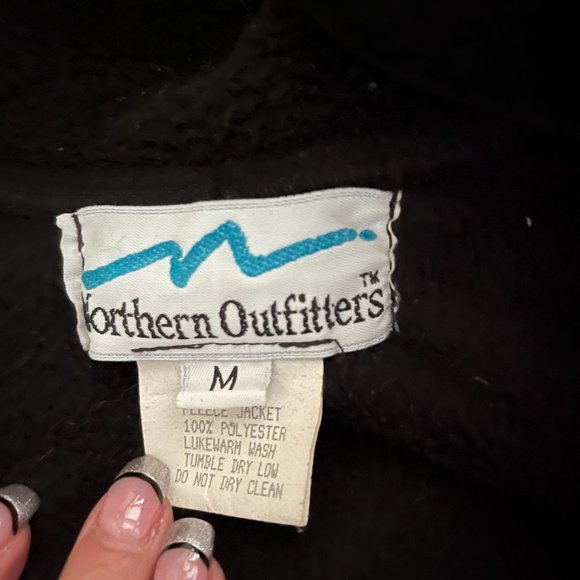 Black & Teal Northern Outfitters Ski Jacket w/Liner - Picture 3 of 3